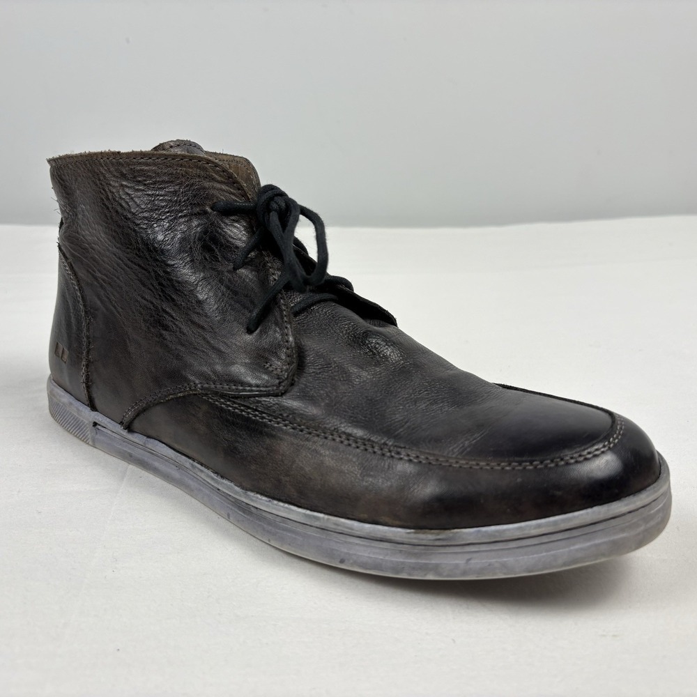 Bed Stu Duke II F437514 Gray Distressed Leather Chukka Boots Men's 11M EUC